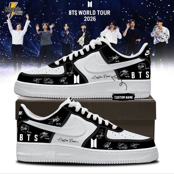 BTS Comeback & World Tour 2026 Limited Edition Signature – Shoes 2