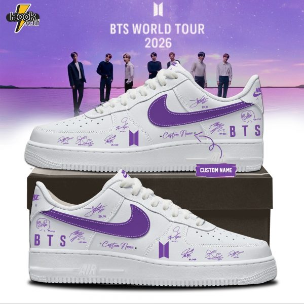 BTS Comeback & World Tour 2026 Limited Edition Signature – Shoes 3