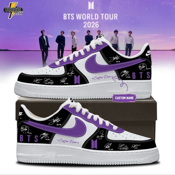 BTS Comeback & World Tour 2026 Limited Edition Signature – Shoes 4