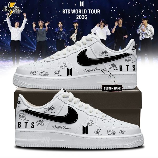 BTS Comeback & World Tour 2026 Limited Edition Signature – Shoes 5