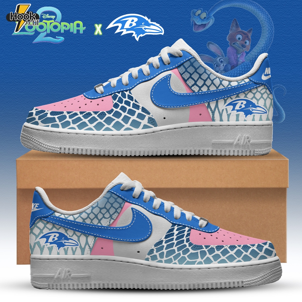 Baltimore Ravens x Zootopia 2 Air Force 1 Limited Edition , Selling Out Fast Baltimore Ravens x Zootopia 2 Air Force 1 Limited Edition , Selling Out Fast