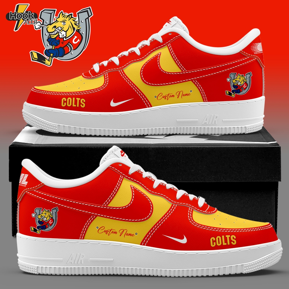 Barrie Colts Custom Name Shoes AF Barrie Colts Custom Name Shoes AF