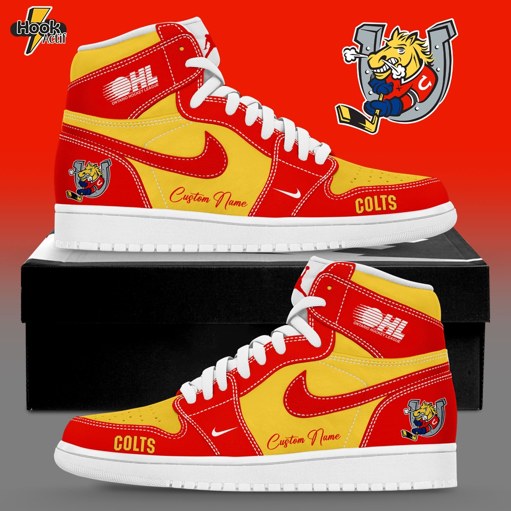 Barrie Colts Custom Name Shoes JD Barrie Colts Custom Name Shoes JD
