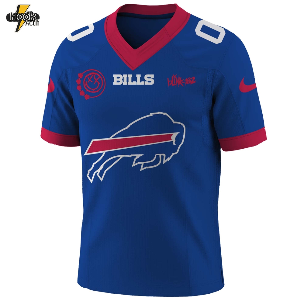 Bills x Blink-182 Pop-Punk Football Jersey Bills x Blink-182 Pop-Punk Football Jersey