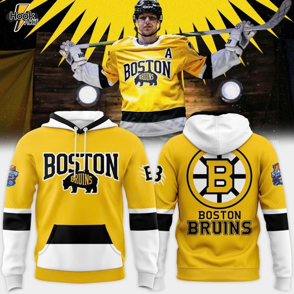 Bruins 2026 Stadium Series Fanatics Premium Hoodie(V2) Bruins 2026 Stadium Series Fanatics Premium Hoodie(V2)