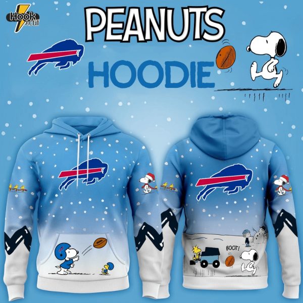 Buffalo Bills x Peanuts Hoodie Christmas Limited Edition-3D Unisex Hoodie