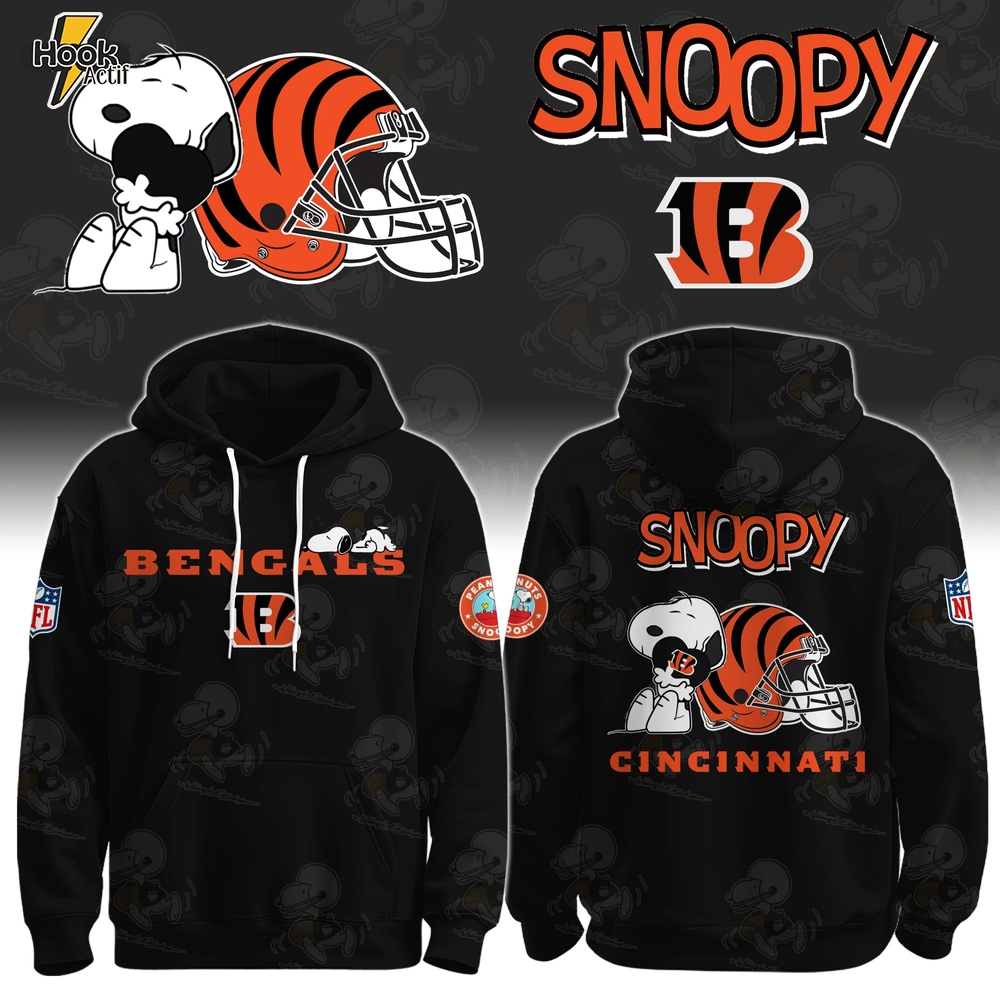C Bengals x Snoopy Hoodie Limited Edition + Selling Out Fast C Bengals x Snoopy Hoodie Limited Edition + Selling Out Fast