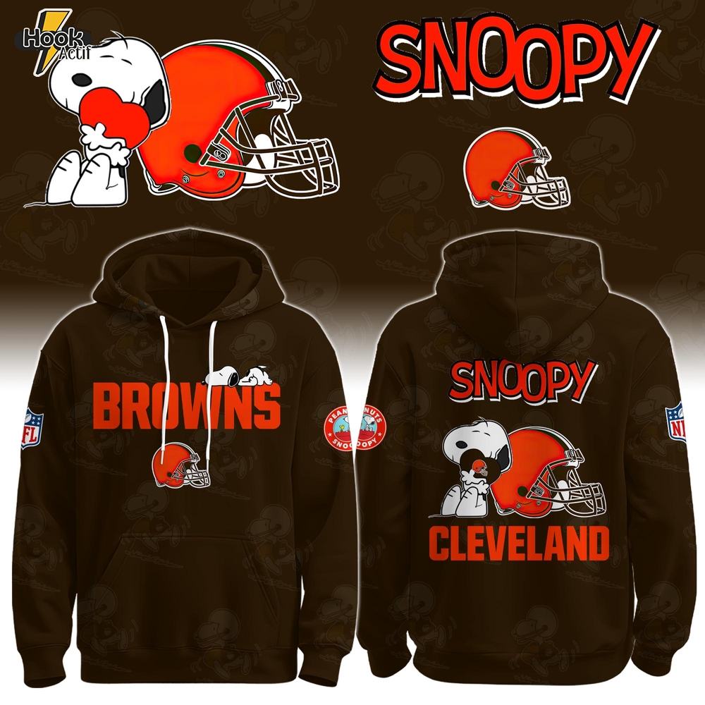C Browns x Snoopy Hoodie Limited Edition + Selling Out Fast C Browns x Snoopy Hoodie Limited Edition + Selling Out Fast