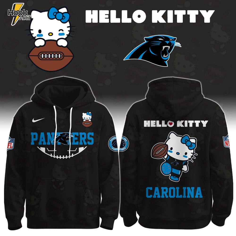 CAR Panthers Special Hello Kitty Limited Edition Hoodie CAR Panthers Special Hello Kitty Limited Edition Hoodie