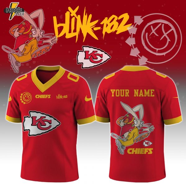 Chiefs x Blink-182 Pop-Punk Football Jersey