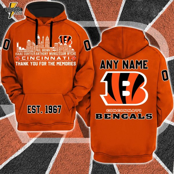 Cincinnati Bengals x Legend City Football Hoodie Limited Edition-3D Unisex Hoodie