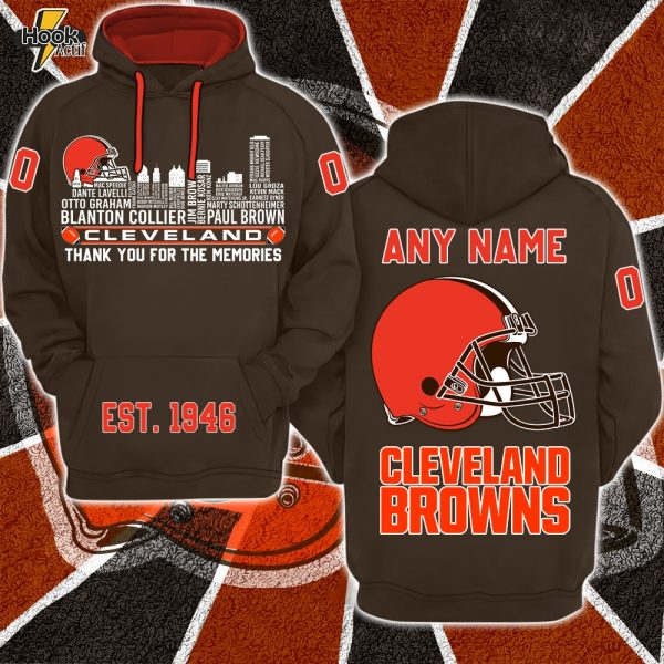 Cleveland Browns x Legend City Football Hoodie Limited Edition-3D Unisex Hoodie