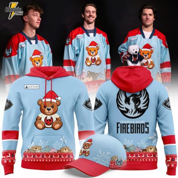 Coachella Valley Firebirds '' Teddy Bear Toss '' Hoodie