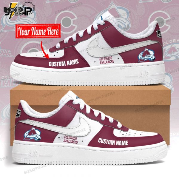 Colorado Avalanche Air Force Sneakers