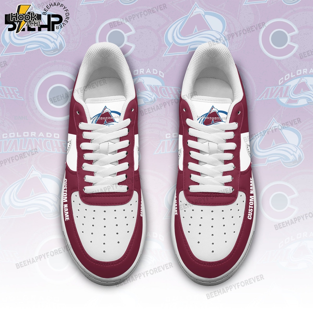 Colorado Avalanche Air Force Sneakers Colorado Avalanche Air Force Sneakers