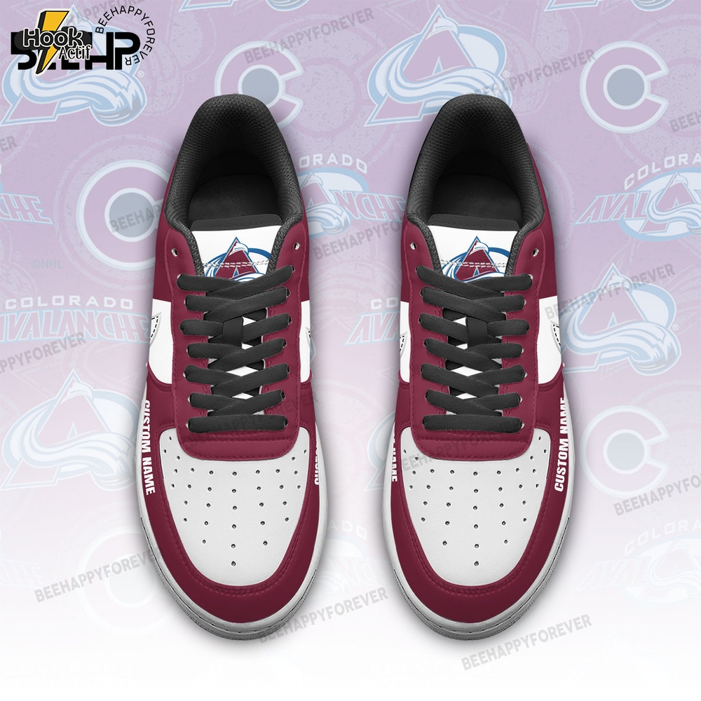 Colorado Avalanche Air Force Sneakers Colorado Avalanche Air Force Sneakers