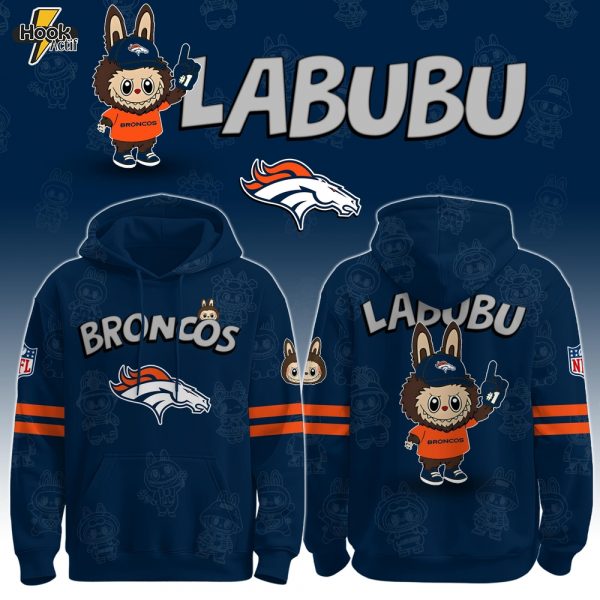 D Broncos x Labubu Limited Edition Hoodie | Cutest Drop of the Year