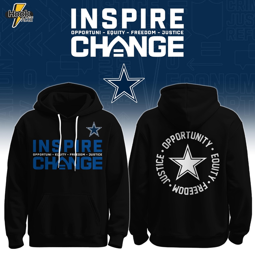 DAL Cowboys Special Inspire Change Limited Edition Hoodie DAL Cowboys Special Inspire Change Limited Edition Hoodie