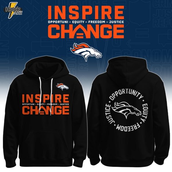 DEN Broncos Special Inspire Change Limited Edition Hoodie