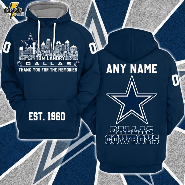 Dallas Cowboys x Legend City Football Hoodie Limited Edition-3D Unisex Hoodie