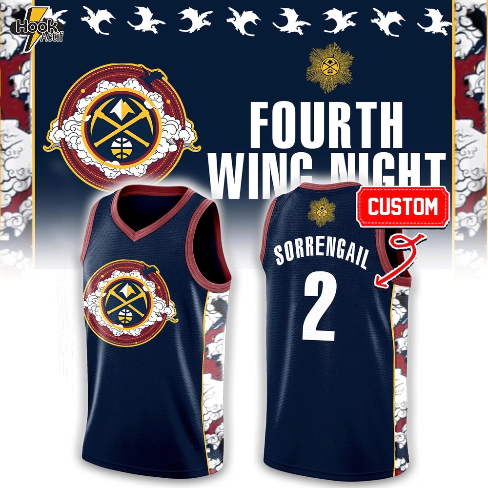 Denver Nuggets Fourth Wing Night Limited Edition Basketball Denver Nuggets Fourth Wing Night Limited Edition Basketball
