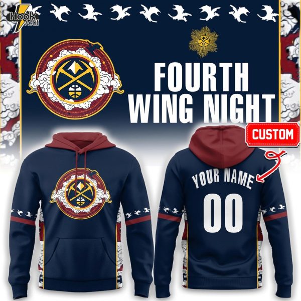 Denver Nuggets Fourth Wing Night Limited Edition Hoodie | Jogger | Cap Custom