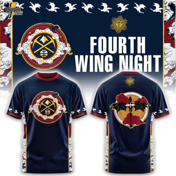 Denver Nuggets Fourth Wing Night Limited Edition Tshirt | Jogger | Cap
