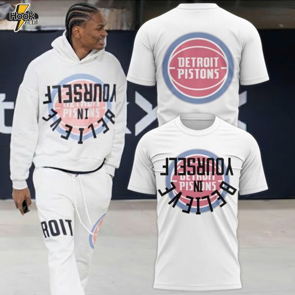 Detroit Pistons "Believe In Yourself" T-Shirt