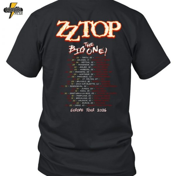 Europe 2026 - The Big One Tour-Unisex T-Shirt