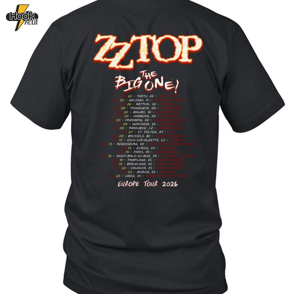 Europe 2026 - The Big One Tour-Unisex T-Shirt Europe 2026 - The Big One Tour-Unisex T-Shirt