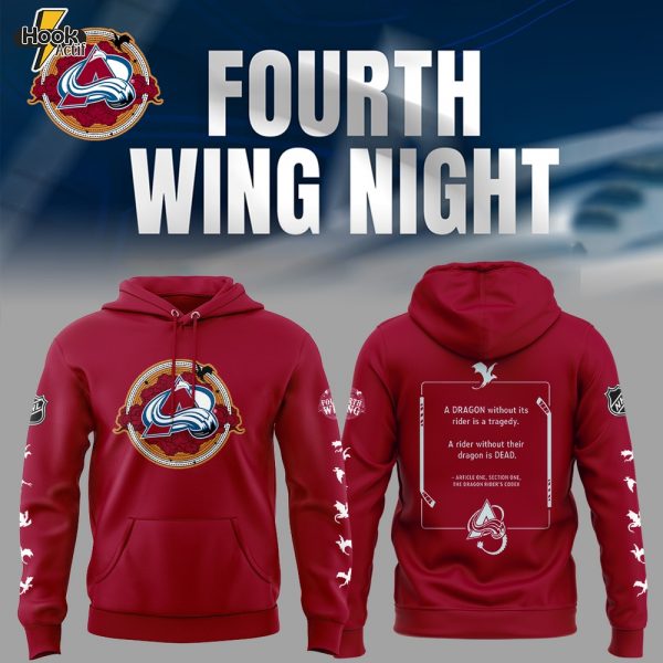 Fourth Wing Night Limited Edition Hoodie