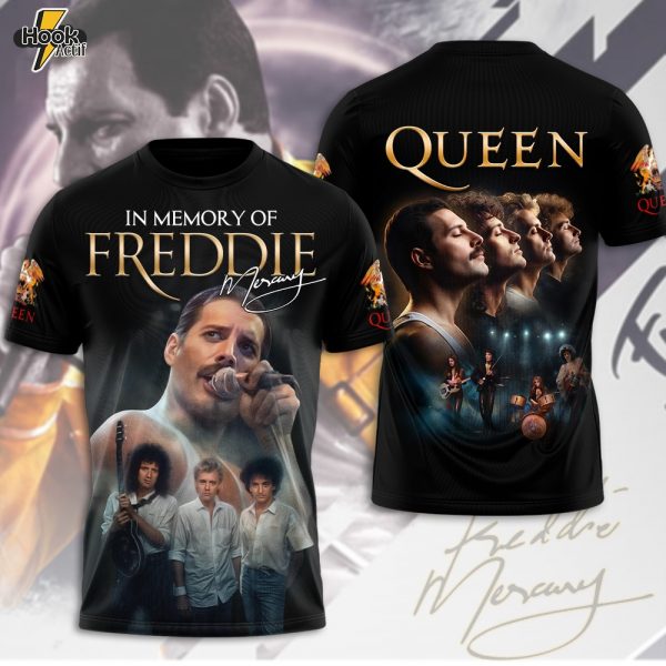 Freddie Mercury x Queen Band 3D Apparel