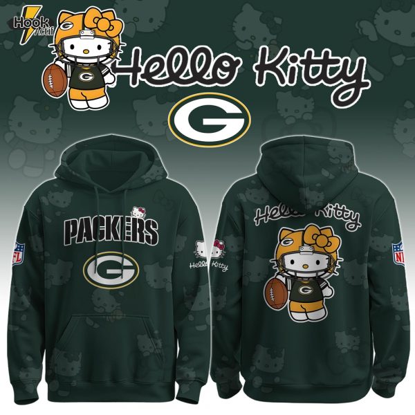 GB Packers x Hello Kitty Hoodie Limited , Selling Out Fast