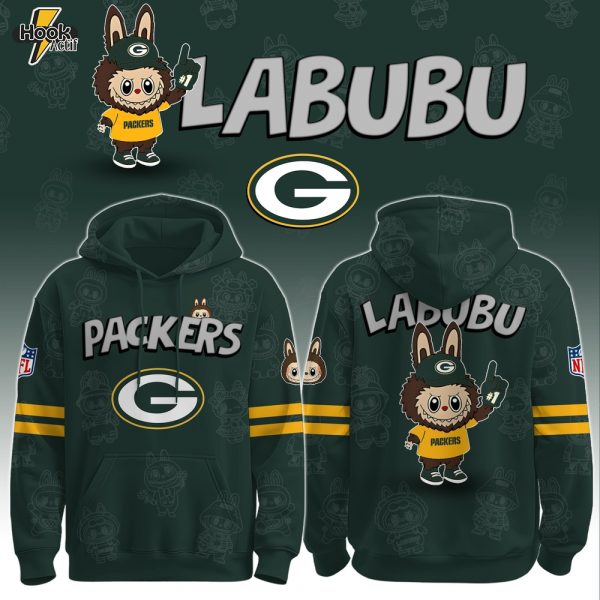 GB Packers x Labubu Limited Edition Hoodie | Cutest Drop of the Year