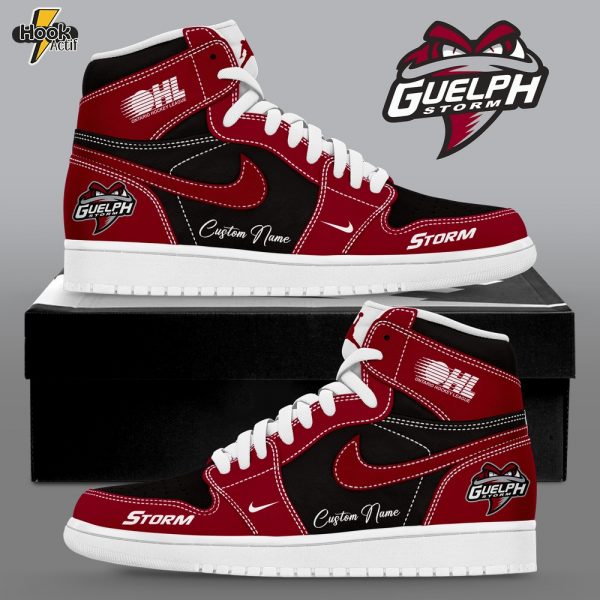 Guelph Storm Custom Name Shoes JD