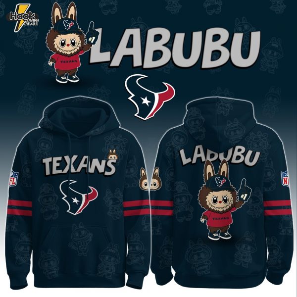 H Texans x Labubu Limited Edition Hoodie | Cutest Drop of the Year