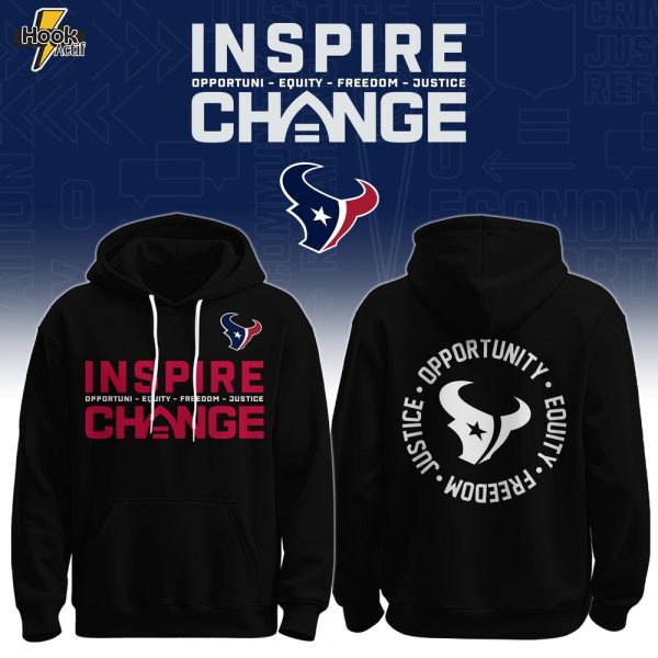 HOU Texans Special Inspire Change Limited Edition Hoodie