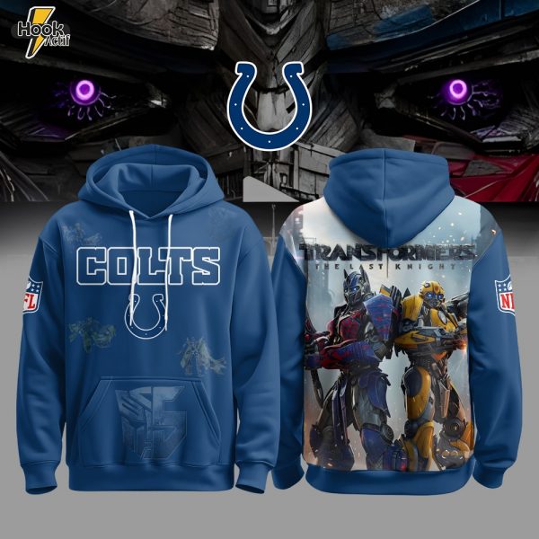 I Colts x Transformers Hoodie Limited Edition Drop