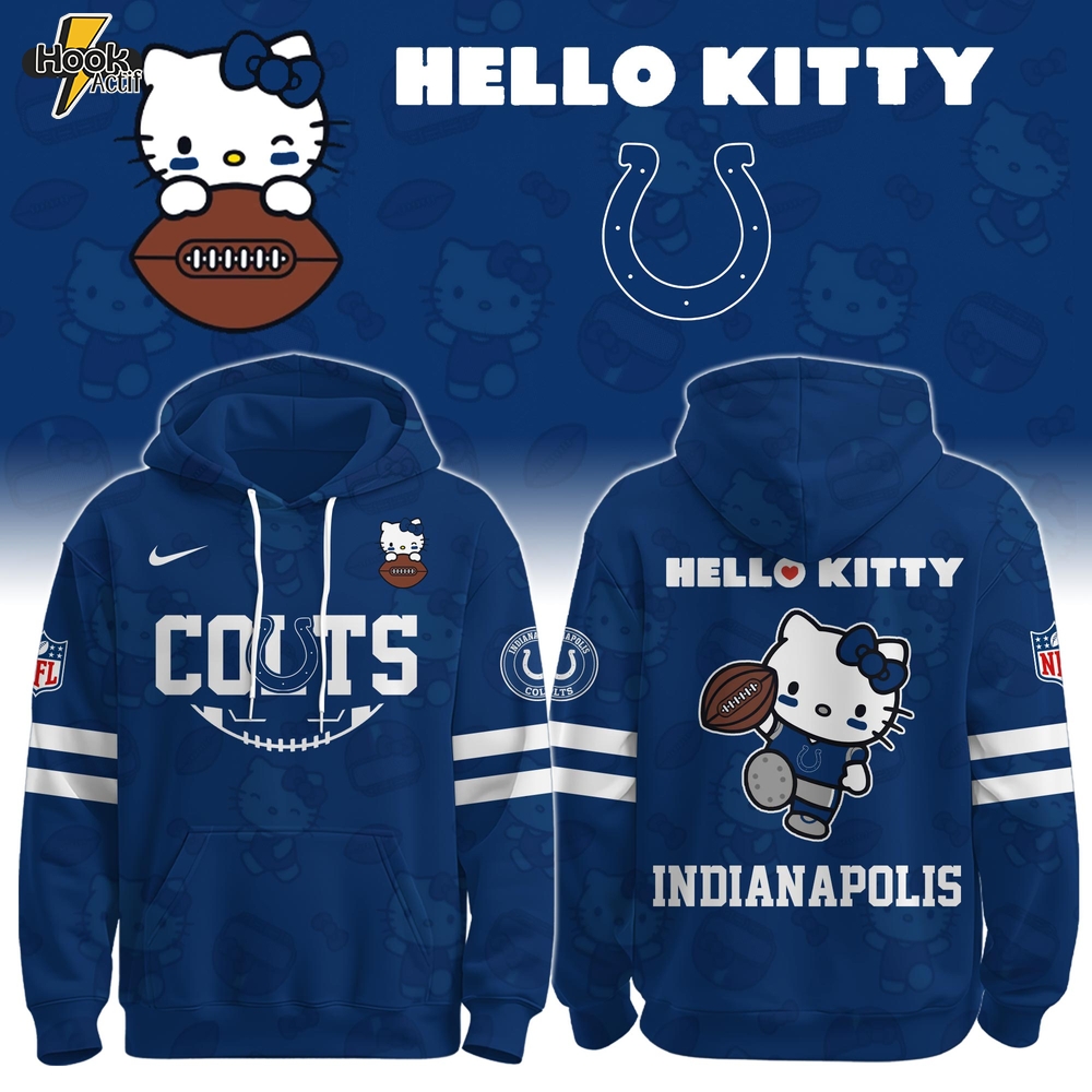 IND Colts Special Hello Kitty Limited Edition Hoodie IND Colts Special Hello Kitty Limited Edition Hoodie