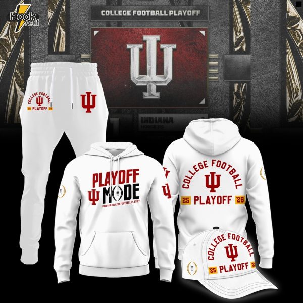 Indiana Hoosiers 2025-26 College Football Playoff Limited Edition Hoodie