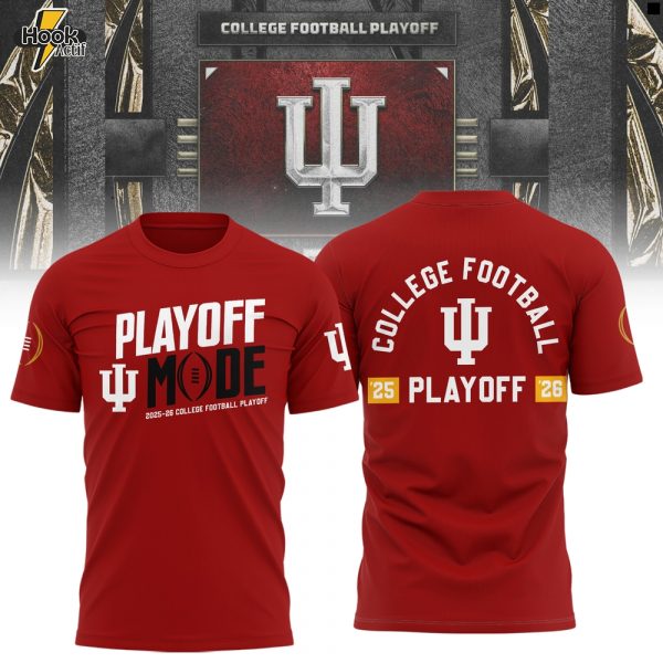 Indiana Hoosiers 2025-26 College Football Playoff Limited Edition Shirt - Red