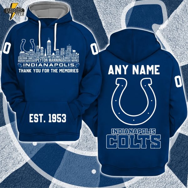 Indianapolis Colts x Legend City Football Hoodie Limited Edition-3D Unisex Hoodie