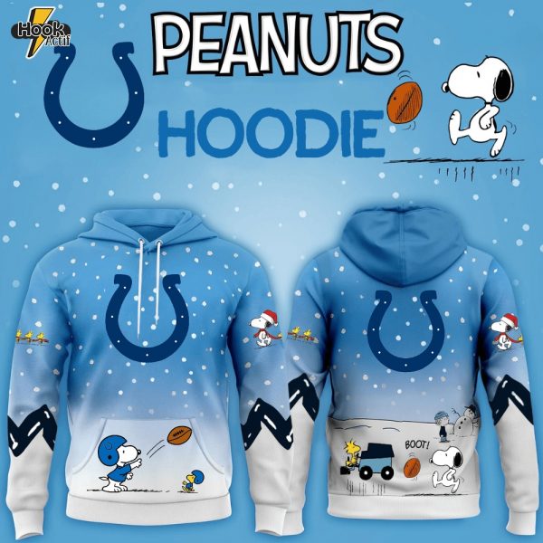Indianapolis Colts x Peanuts Hoodie Christmas Limited Edition-3D Unisex Hoodie