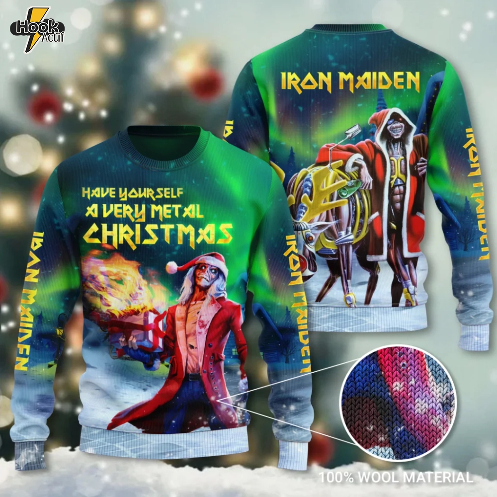 Iron Maiden Ugly Sweater Iron Maiden Ugly Sweater