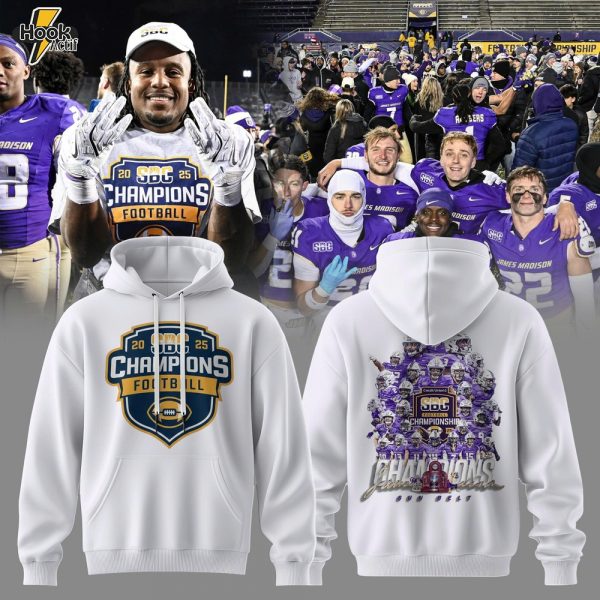 JMU Dukes – 2025 SBC Champions Hoodie 🏆