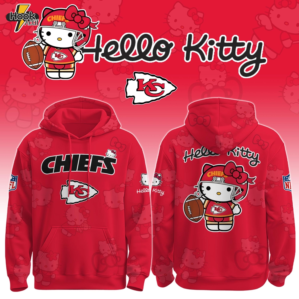 KC Chiefs x Hello Kitty Hoodie Limited , Selling Out Fast KC Chiefs x Hello Kitty Hoodie Limited , Selling Out Fast