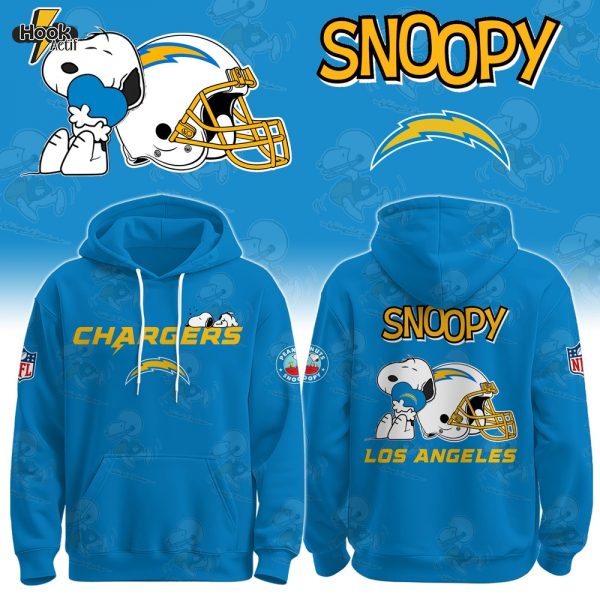 LA Chargers x Snoopy Hoodie Limited Edition + Selling Out Fast