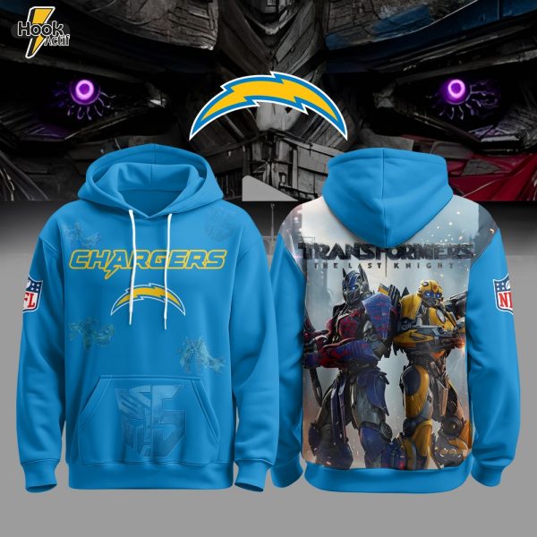 LA Chargers x Transformers Hoodie Limited Edition Drop