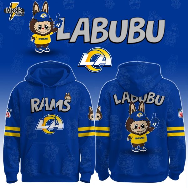LA Rams x Labubu Limited Edition Hoodie | Cutest Drop of the Year