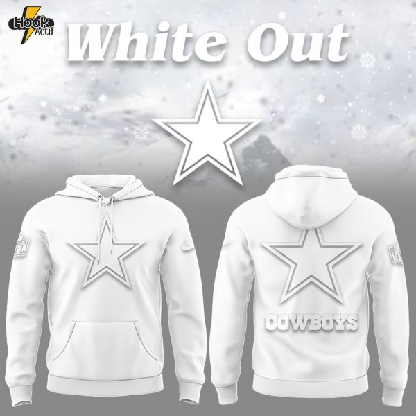 Limited Edition Cowboys FB “White Out” Hoodie